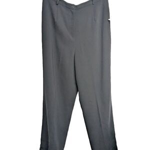 BRAND NEW The Look Randolph Duke Dress Pants Women 14 Lined Straight Black  NWT